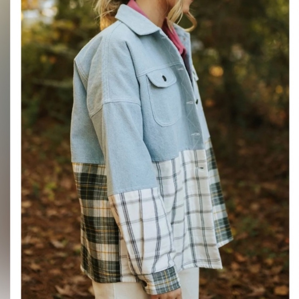 The Hailey Denim Jacket by Bobbie Wren Sz S